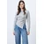 Trend Alacati Stili Ženska bluza Alc-X14716, Svetlosiva