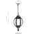 Lessentiel Maison Spoljna lampa BFE-68203-BKR-OP, 55 cm, Viseća, IP65, E27, 60W, Braon