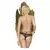 Ženske sexy tange Penthaouse Mermaid Fantasy, Crne