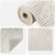 vidaXL Preproga Krem 50 x 100 cm 100% poliester 3 mm Pralna