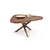 Hanah Home klub sto Oscar Ucgen 95, 95 cm, orah