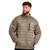 GymBeam Men‘s Puffer Jacket Vetiver/Black