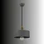 Opviq luster Novella 20903-F, 1 × E27, sivi