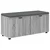 Klupa za hodnik s jastukom Sivi Sonoma 100 x 38 x 46 cm