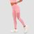 GymBeam Ženske helanke Mesh Panel Pink