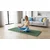 REBEL ACTIVE Strunjača prostirka za jogu, pilates i fitnes 183x61cm debljina 1cm TPE, zelena RBA-3158-2GR
