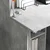 Stol Betonski sivi 71.5 x 31.5 x 106.5 cm Konstruirano drvo