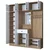 Hanah Home Komplet predosblje Orah