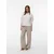 VERO MODA Bluza VMIRIS zelena/bela