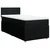 vidaXL vidaXL Box spring postelja z vzmetnico črna 80x200 cm blago, (21307830)