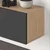 HANAH HOME TV polica Francy 180 Sapphire Oak Anthracite
