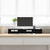 Stalak za monitor Crni hrast 100x24x13 cm Konstruirano drvo