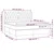 Vidaxl Box spring postelja z vzmetnico črna 160x200 cm blago