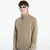 Mikina Pas Normal Studios Off-Race Light Fleece Half-Zip Beige L