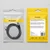 WOZINSKY DisplayPort kabel s certifikatom VESA, 80 Gb/s, 16K HDR, HDCP, DSC, 3 m – črn