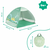 Sklopivi šator za djecu s UV zaštitom Babymoov - Safari