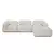 Atelier del Sofa Ugaona garnitura 95x75x288cm Bela