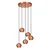 Opviq Luster Sivani-MR-999, 108cm, 48 cm, 5xE27