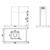 FABER kuhinjska napa T-LIGHT ISOLA EV8 X A100