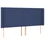LED uzglavlje plavo 163 x 16 x 118/128 cm od tkanine
