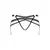 Halter pojas Darkie crne boje - S/M
