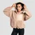 GymBeam Women‘s Sherpa Jacket Canyon