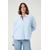 Kaffe Bluza Haily svetlo modra