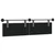 vidaXL Visoki naslon za glavo Temno siva 170 x 55 x 7 cm blago