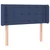 LED uzglavlje plavo 103x16x78/88 cm od tkanine