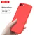 Escase Maska za mobilni telefon iPhone SE (2nd generation) / iPhone 7 / iPhone 8, Crvena