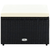 Tabure od Poliratana 53x53x30 cm Crni