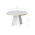 Hanah Home Mushroom Sto za dnevnu sobu, Belo-Zlatni