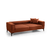 Atelier del Sofa Trosed na razvlačenje Horizon 95x77x230cm Bronzani