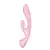 Masažer za klitoris Satisfyer Triple Oh, 24cm, Roze