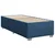 vidaXL Box spring postelja z vzmetnico modra 90x200 cm blago