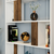 HANAH HOME Polica za knjige Lima White Walnut