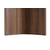 Hanah Home Trpezarijski sto Sabella, 200x75x90 cm, Boja oraha