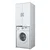 Hanah Home Ormarić za veš mašinu KD110-3192, Beli