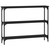 Konzolni stol crni 100 x 22,5 x 75 cm od konstruiranog drva