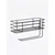 Hanah Home zidna polica Niva, 34 cm, crna