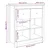 Komoda 70 x 35 x 80 cm od masivne borovine