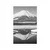 Plakat japonska gora Fuji - 30x45 silver