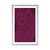 Plakat s paspartujem stilska Mandala - 30x45 black