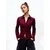 Bershka Bluza  bordo