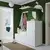 PLATSA Garderober s 2 vrata i 2 fioke, bela/Fonnes bela, 180x57x123 cm