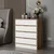 Hanah Home Elina 8173 Komoda, Braon-Bela