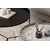HANAH HOME Set stolova Mandy Athracite