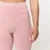 GymBeam Ženske bešavne hlače Fierce Baby Pink XL