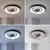 Brilagi - LED prigušiva stropni ventilator LED/34W/230V prečnik 46 cm braon + daljinski upravljač