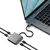 SATECHI 4-PORT USB-C Hub (4xUSB-C up to 5 Gbps) - Space Grey